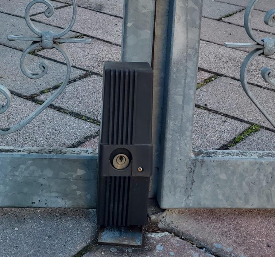 Selettore a chiave per cancello automatico
